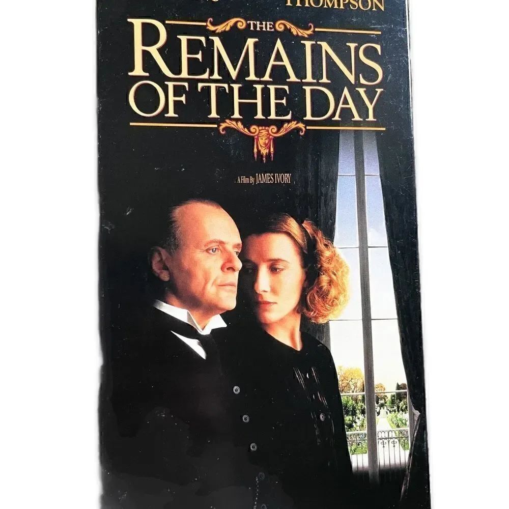 Vintage The Remains of the Day VHS Tape